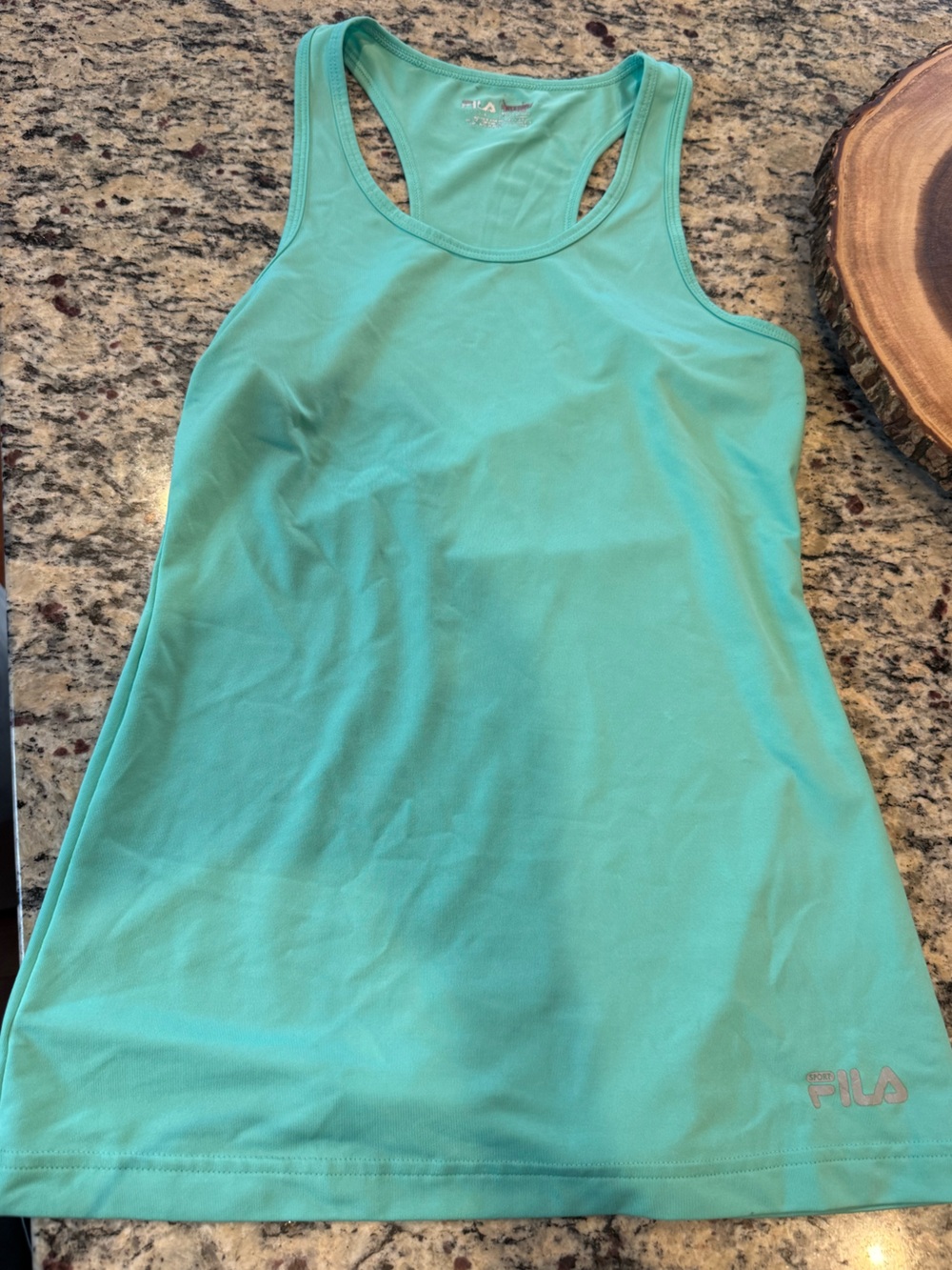 FILA teal tank top xsmall